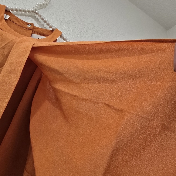 A.L.C Shane Wrap Effect Silk-Crepe Mini Dress Size 2 - Picture 4 of 6